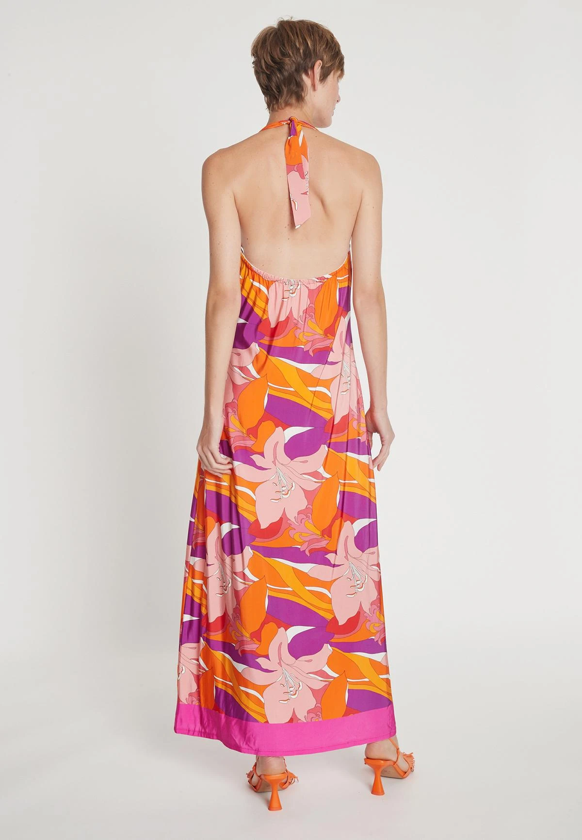 Ana Alcazar 70's Maxi Jurk Loaly 3 Ana Alcazar 70's Maxi Jurk Loaly - Afbeelding 3