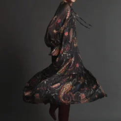 Ana Alcazar Volant Jurk Habwin -Goedkope Mooie Kled Winkel ana alcazar cmpg 049244 3263