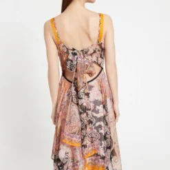 Ana Alcazar Zijden Jurk Zeza Zwart -Goedkope Mooie Kled Winkel ana alcazar 047671 2879 1004