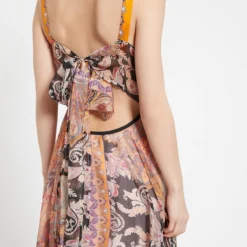 Ana Alcazar Zijden Jurk Zeza Zwart -Goedkope Mooie Kled Winkel ana alcazar 047671 2879 1005