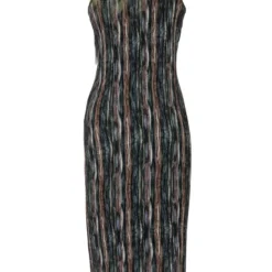 Ana Alcazar Plissee Jurk Gladis