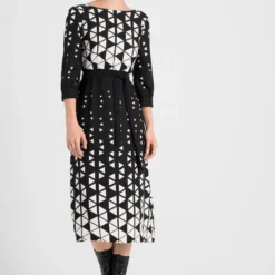 Ana Alcazar Midi Jurk Osawea