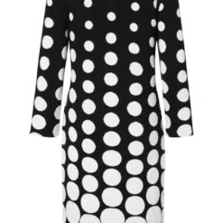 Ana Alcazar Loop Jurk Peika Zwart-Wit -Goedkope Mooie Kled Winkel h18 ana alcazar 046699 2628 100 6