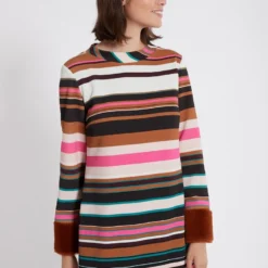 Ana Alcazar Fake Fur Jurk Penekya -Goedkope Mooie Kled Winkel h18 ana alcazar 046715 2633 910 4